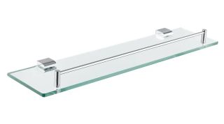 Полка стеклянная Rose RG1719 50см хром